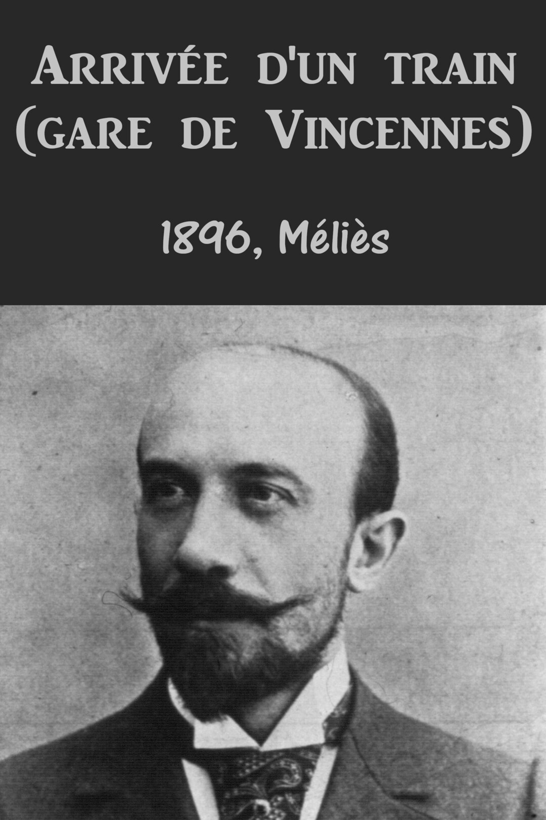 Постеры - Прибытие поезда на станцию в Венсене