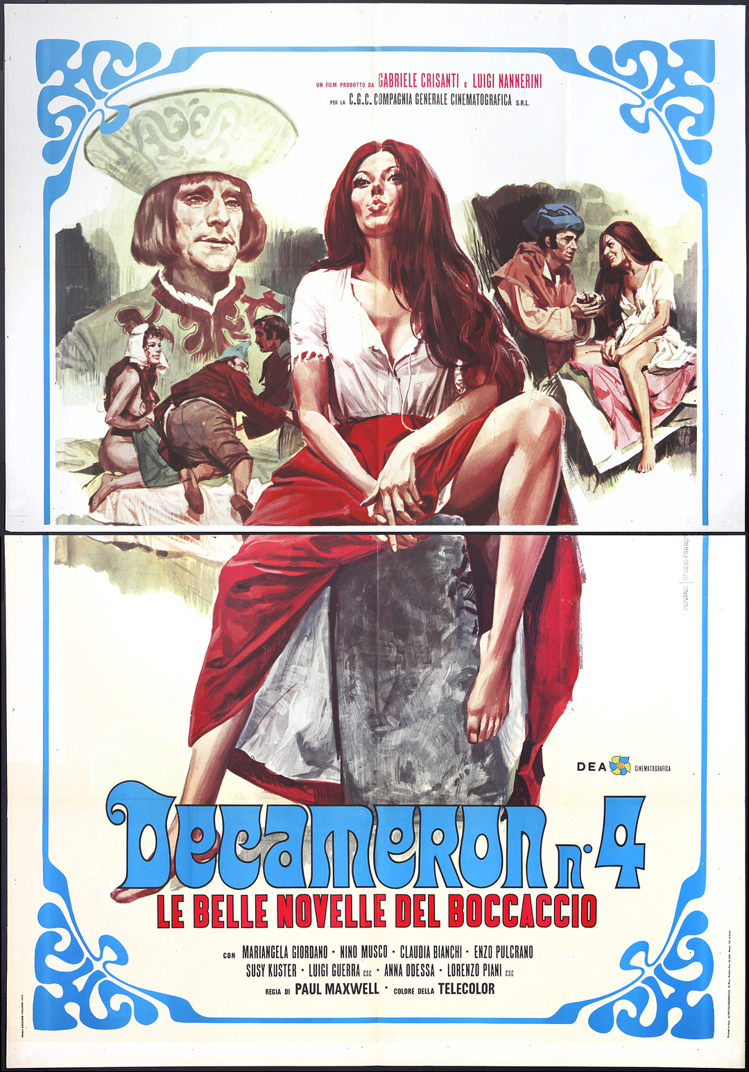 Декамерон №4 – Прекрасные новеллы Боккаччо (фильм, 1972) — актеры ...