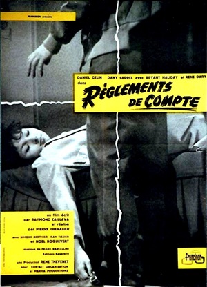Фильм «Règlements de compte» (1963)