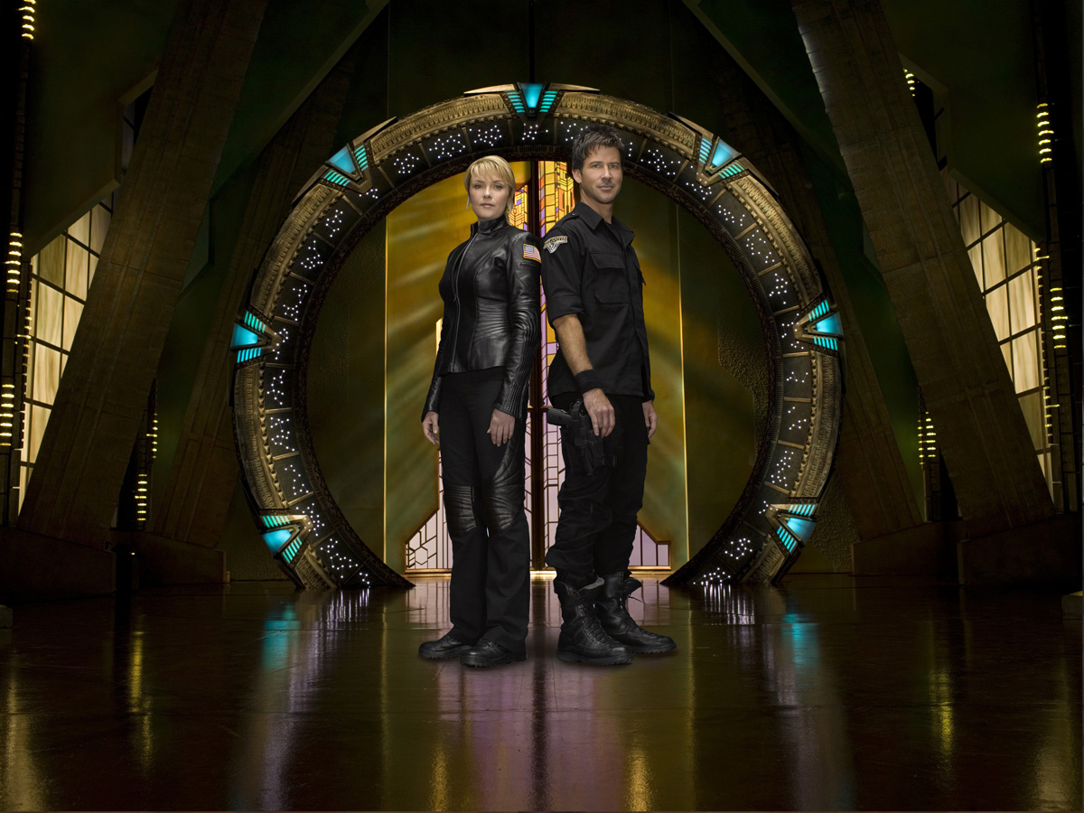 TV Show "Stargate: Atlantis" (2004 – 2009): Amanda Tapping, Joe Flanigan 1 season 1200x900