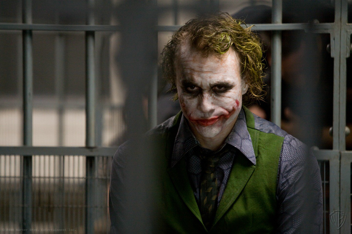 Movie "The Dark Knight" (2008): Heath Ledger 1450x967