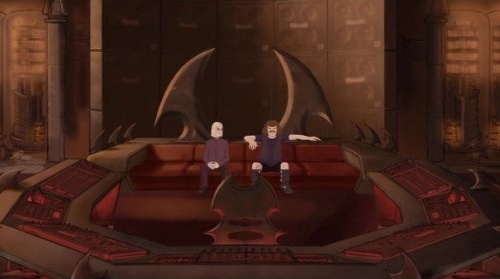 Серіал «Металлопокалипсис» (2006 – 2013): 1 сезон, 15 епізод — «Религия Клок» (Religionklok) 500x279