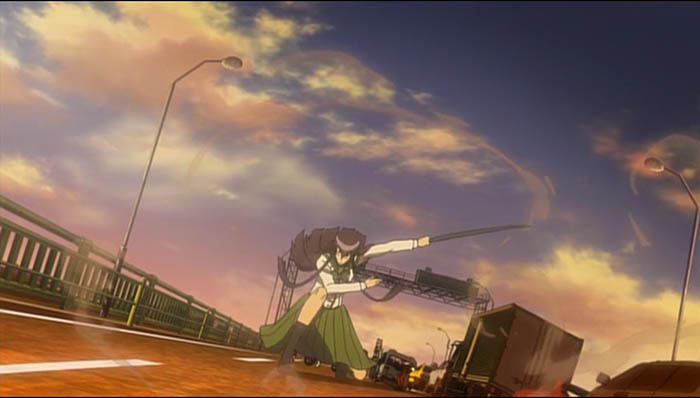 Anime with zombies and trains